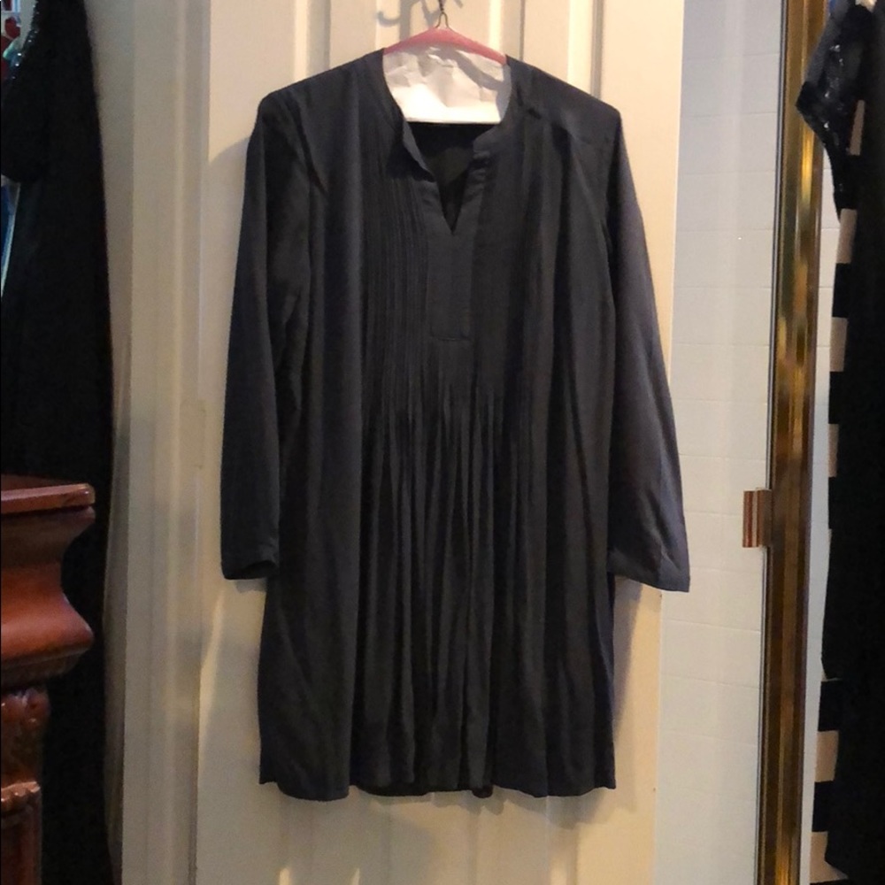 Old navy dark grey Long sleeve tunic dress